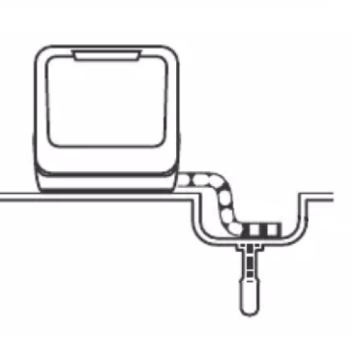 mini vaatwasser zonder wateraansluiting in wasbak mini vaatwasser medion wasbak afvoer